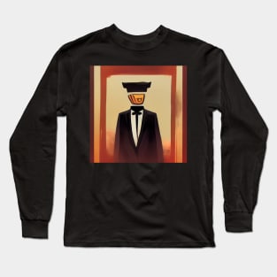 Waiter | Comics Style Long Sleeve T-Shirt